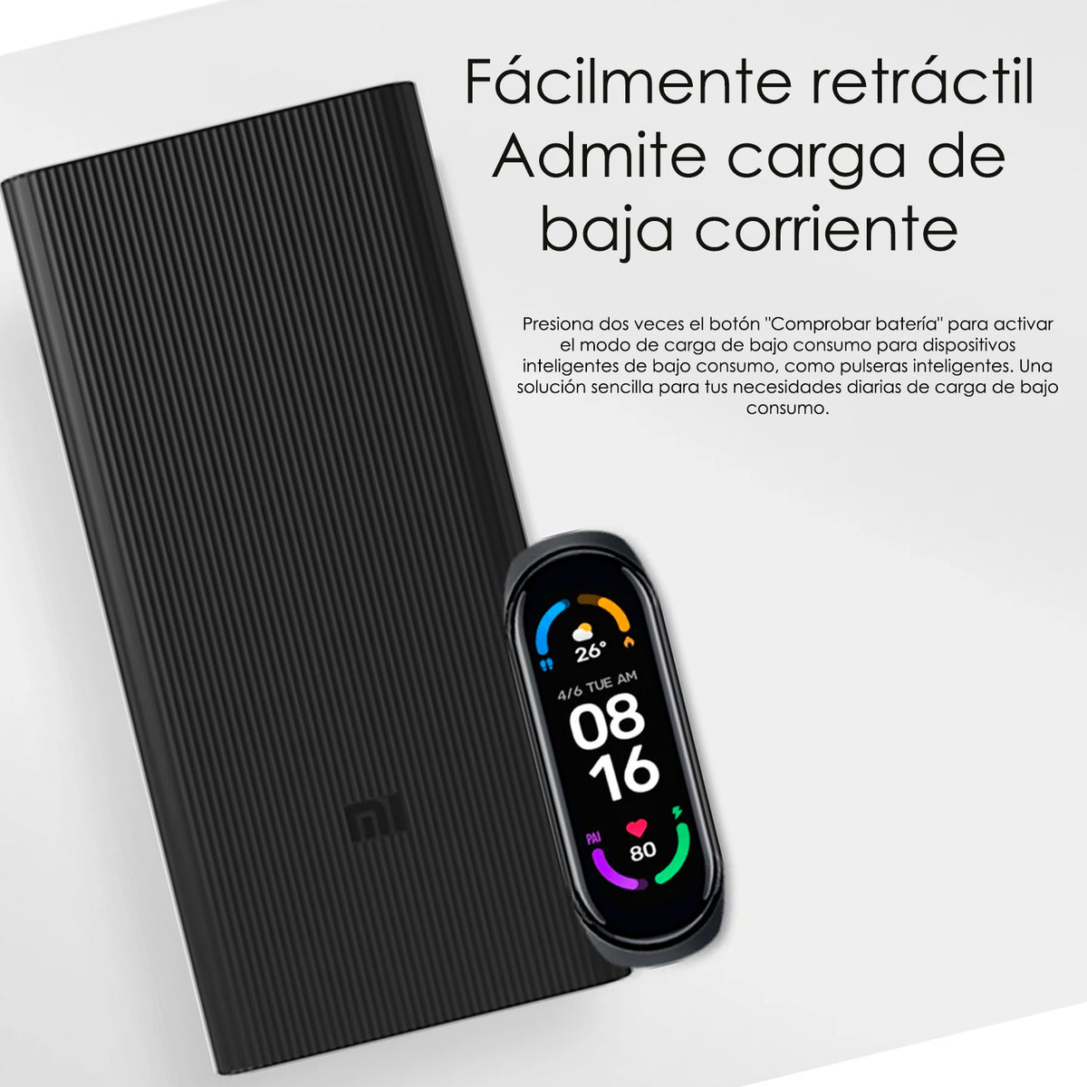 Xiaomi Power bank Cargador Portatil 30000mah 18w Boost Pro Negro