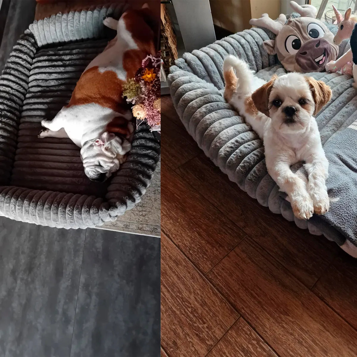 Cama Perro Antiestres Antideslizante Lavable De 63cm
