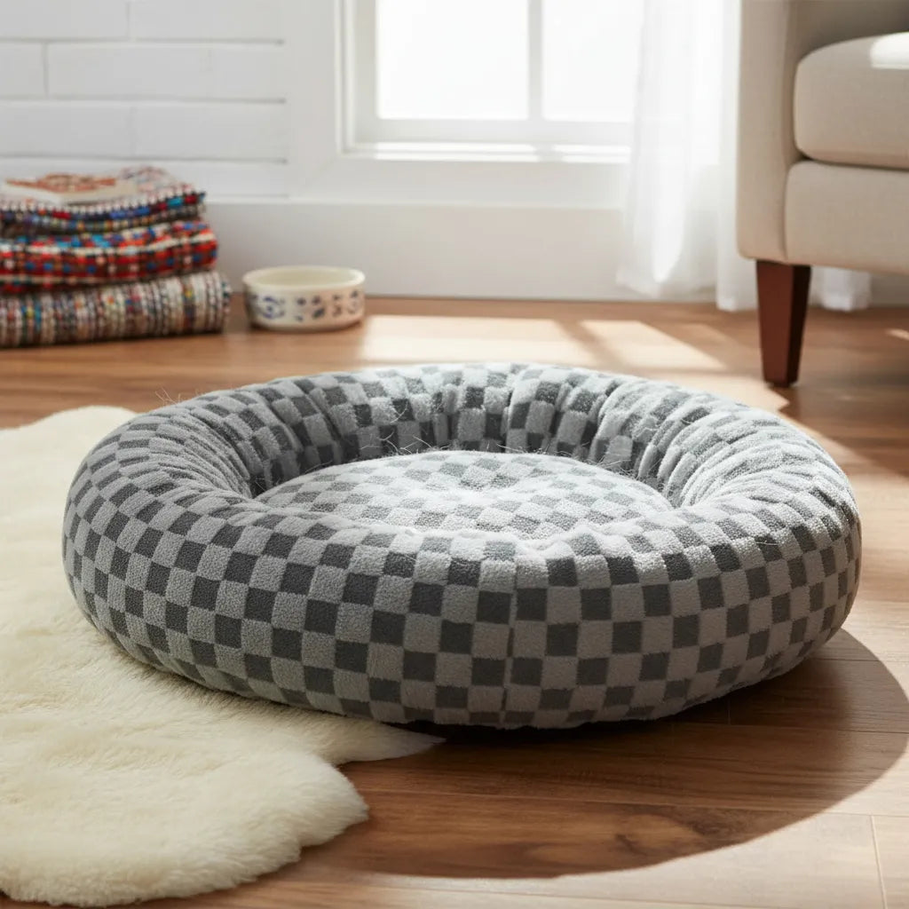 Cama Perro Premium Polar Lavable Antideslizante 70cm
