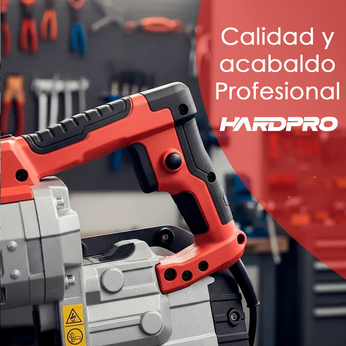 Sierra Cinta Corte Profundo Portatil 1600w Con Base