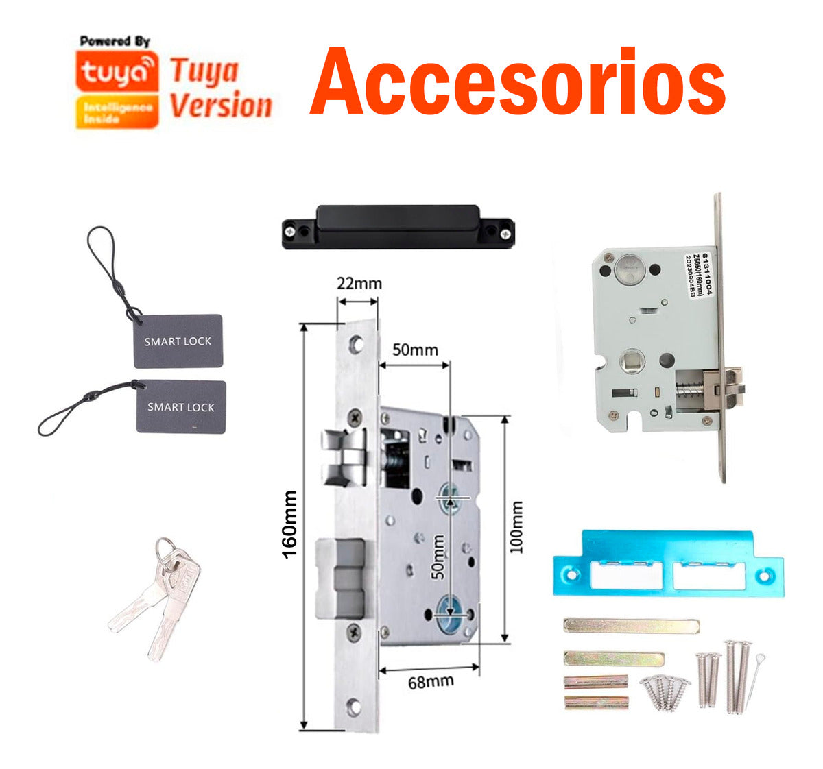Cerraduras Digital Inteligente Wifi Huella Codigo Con Control
