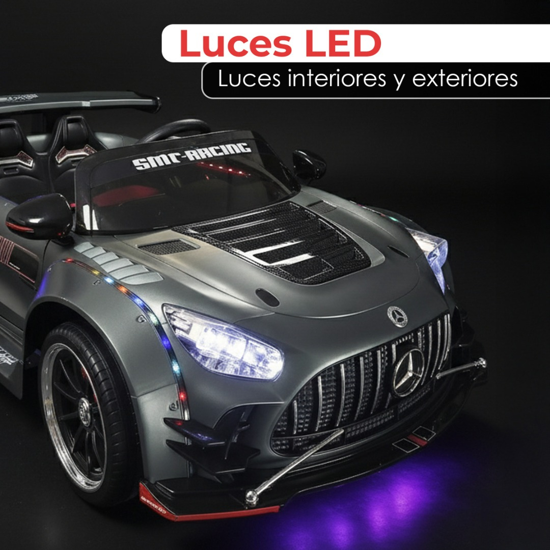 Auto Electrico Montable Niños Mercedes Amg Gt Batería Alta Duración