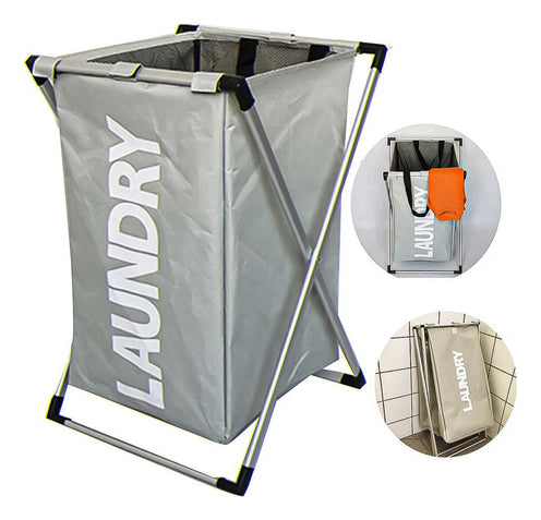 Cesta Ropa Sucia Plegable Diseño Practico De Tela