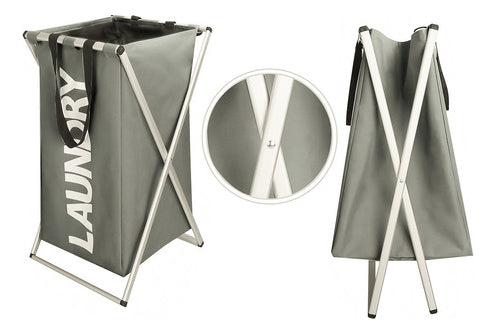 Cesta Ropa Sucia Plegable Diseño Practico De Tela