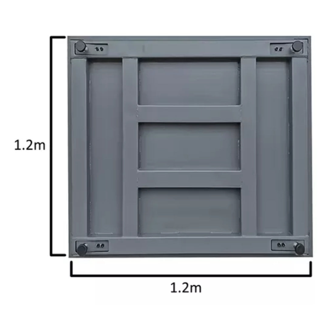 Balanza Plataforma Digital Industrial 3 Toneladas 1.2mx1.2m