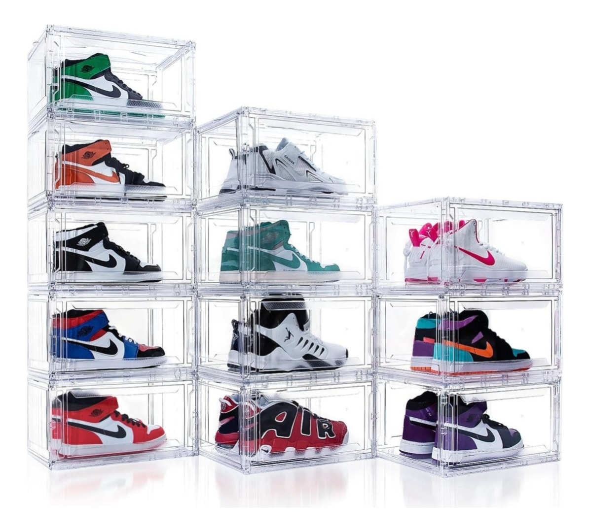 Caja De Zapatos Imantada Mueble 6 Organizadores De Zapatos