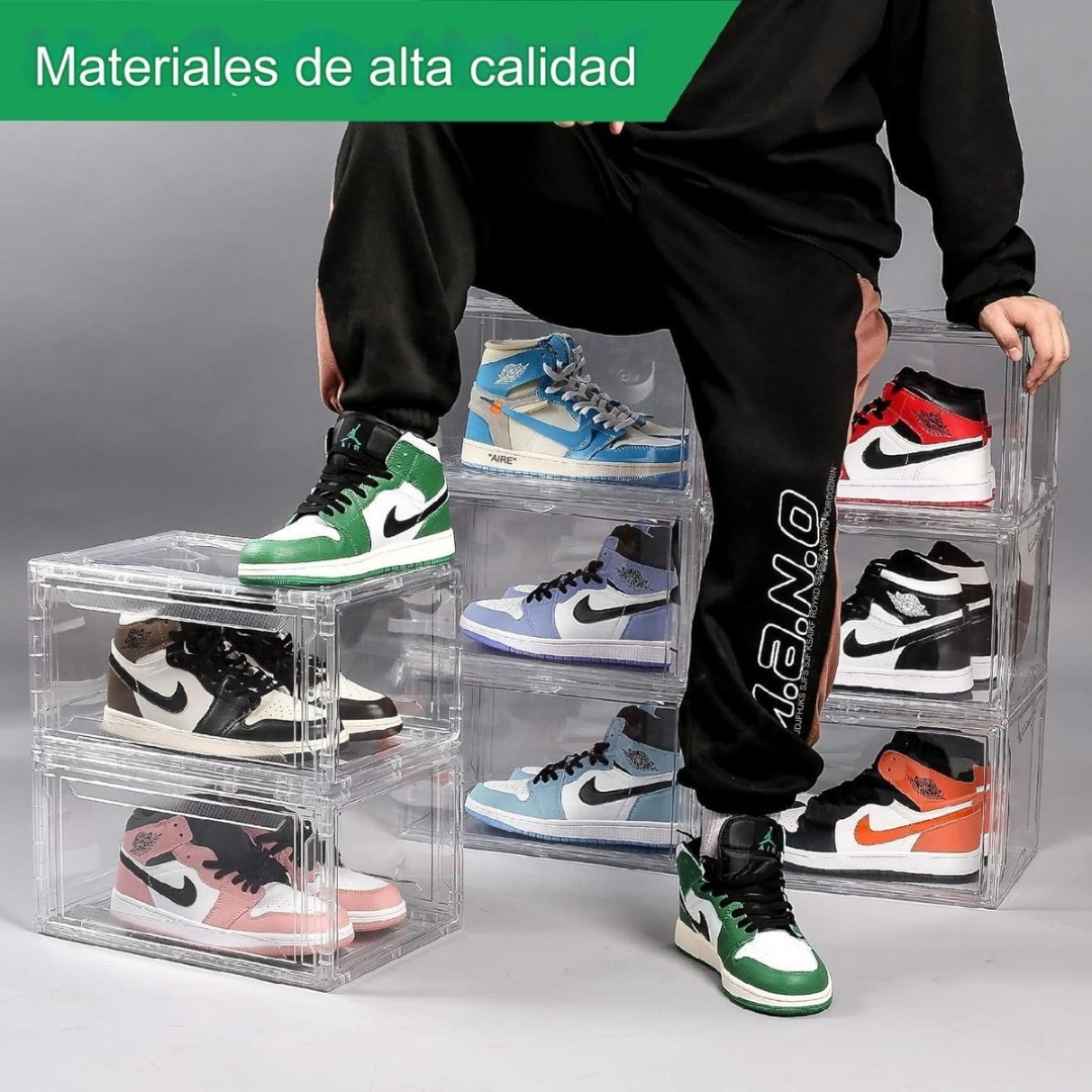 Caja De Zapatos Imantada Mueble 6 Organizadores De Zapatos