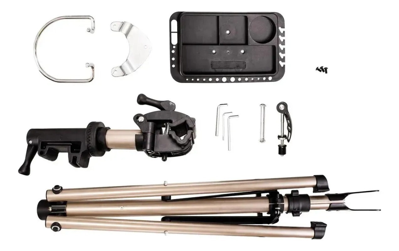 Soporte Atril Taller Bicicleta Plegable Profesional 30kg