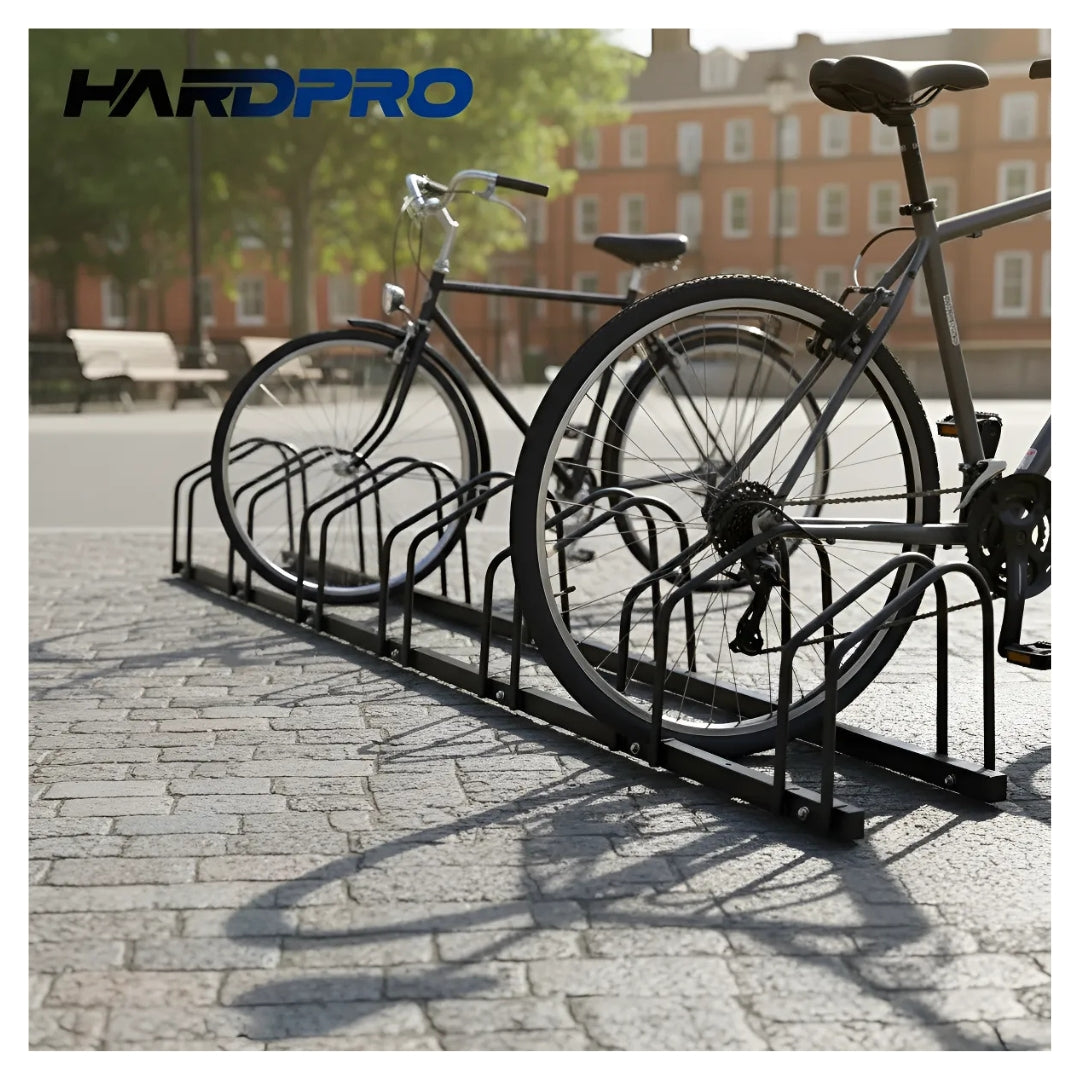 Bicicletero Estacionamiento Soporte Portabicicletas 6 Plazas De Acero