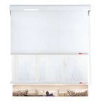 Cortina Roller Blackout Doble Visillo Cenefa 120x200