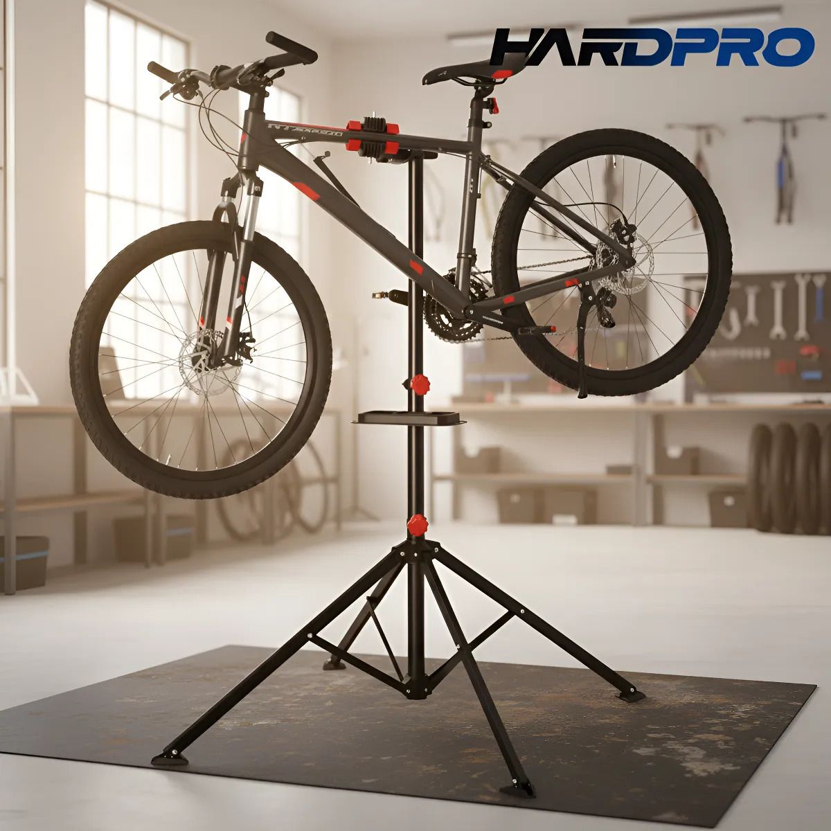 Soporte Atril Bicicletas Taller Profesional Plegable De 2m
