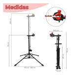 Soporte Atril Bicicletas Taller Profesional Plegable De 2m