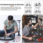 Soporte Atril Bicicletas Taller Profesional Plegable De 2m