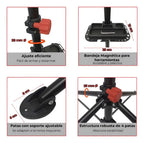 Soporte Atril Bicicletas Taller Profesional Plegable De 2m