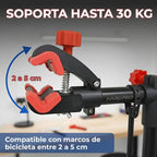 Soporte Atril Bicicletas Taller Profesional Plegable De 2m