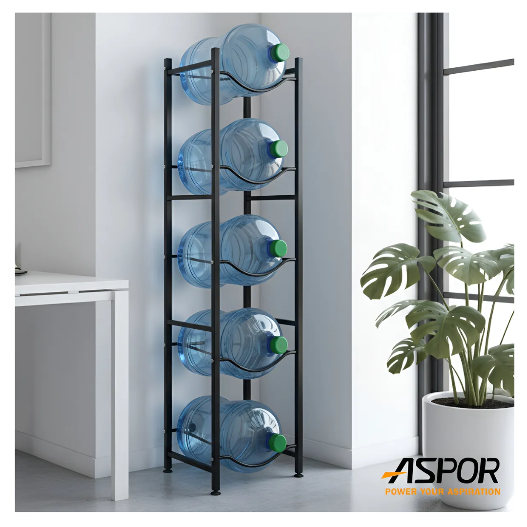 Estante Organizador Rack 5 Botellones Bidones Agua 20lts