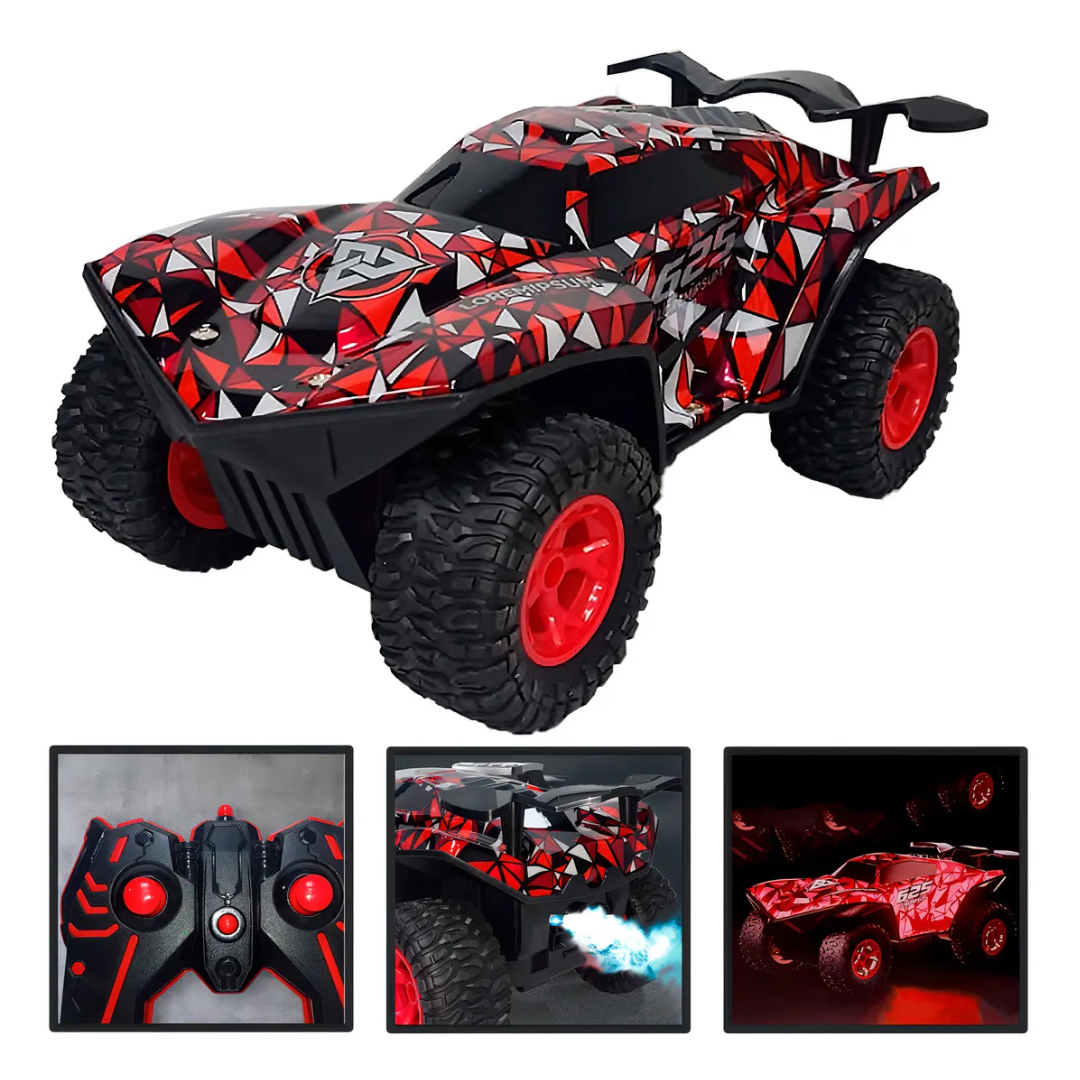 Auto A Control Remoto Monster Super Iluminado 2.4ghz