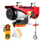 Tecle Eléctrico Inalámbrico 1200kg 12mtrs Cable Acero 1850w