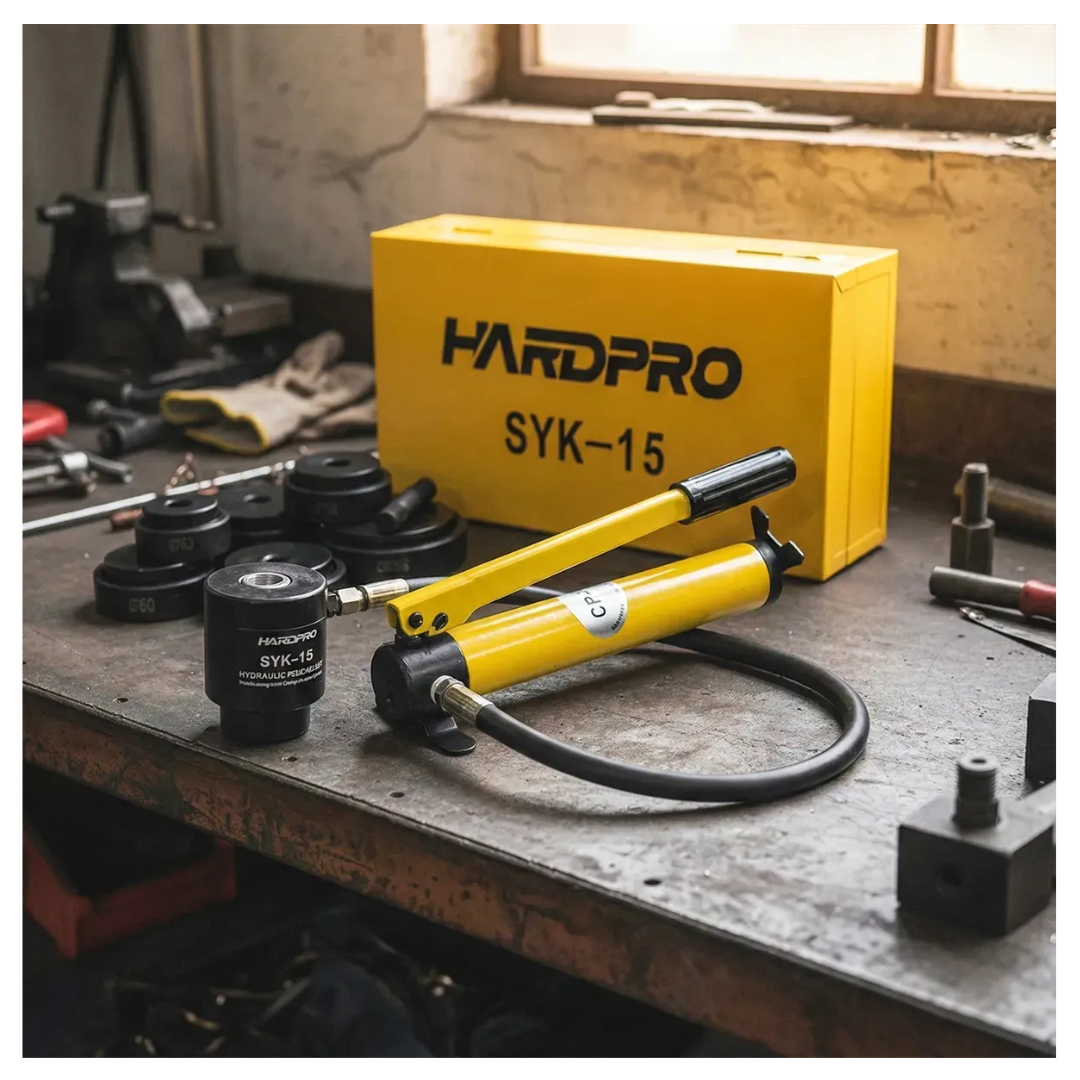 Perforador De Tableros Electricos 15ton Knock Out Sacabocado