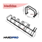 Bicicletero Estacionamiento Soporte Portabicicletas 6 Plazas De Acero
