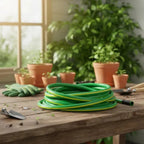 Manguera Riego Reforzada Proteccion Uv Jardin 20m 1/2 1.2mm