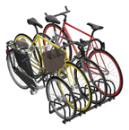 Bicicletero Rack Piso 4 Estacionamientos Bicicletas En Acero