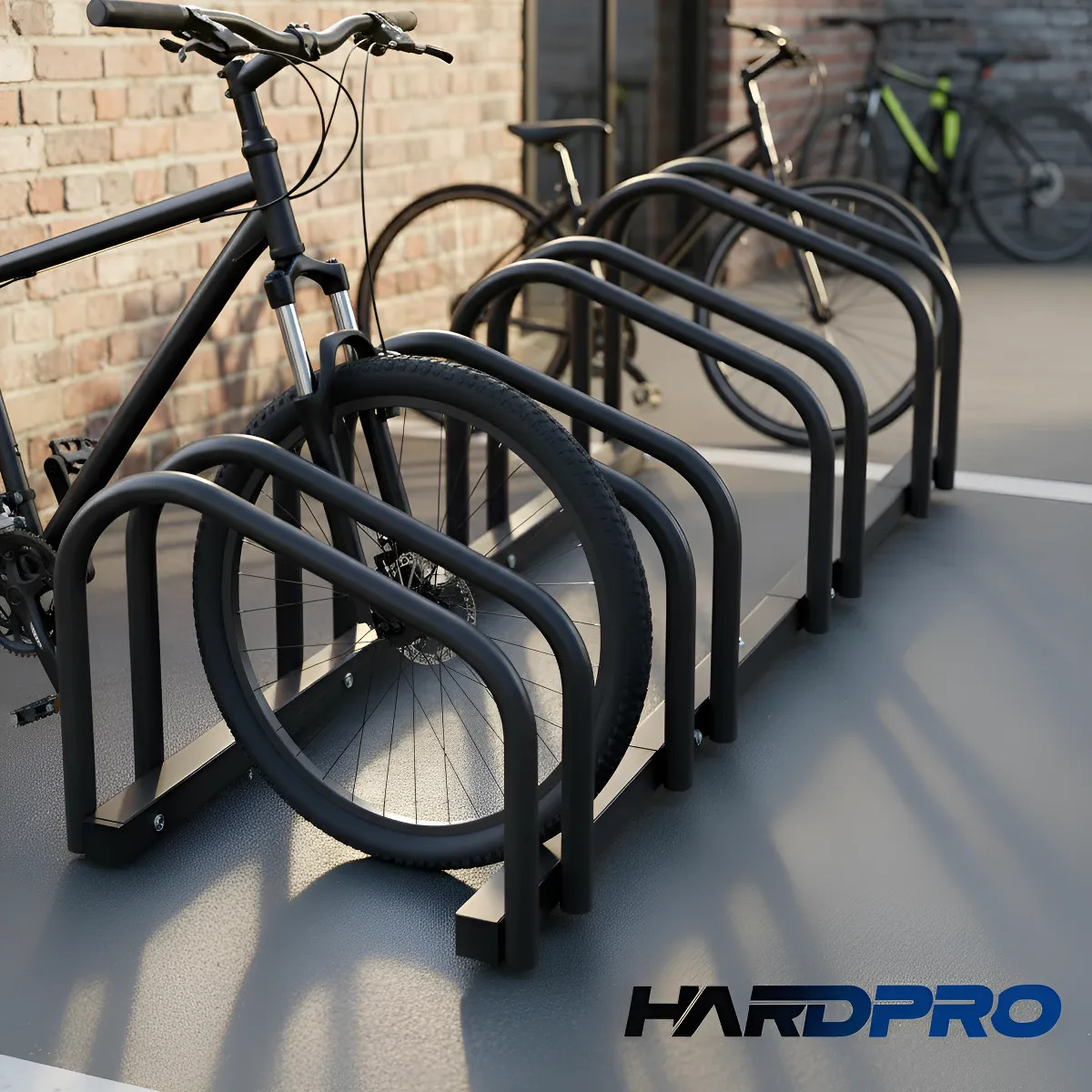 Bicicletero Rack Piso 4 Estacionamientos Bicicletas En Acero