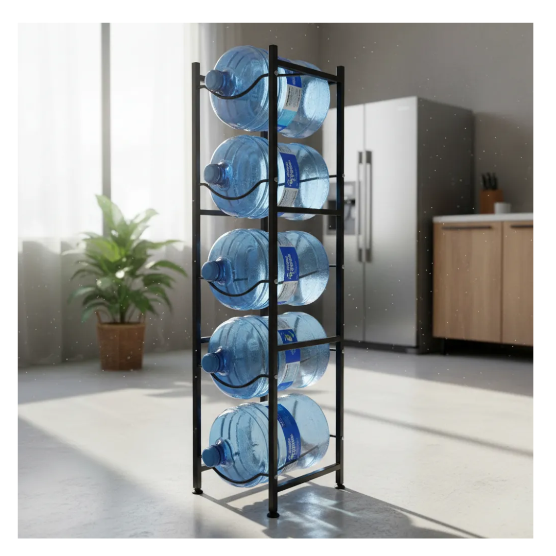 Estante Organizador Rack 5 Botellones Bidones Agua 20lts