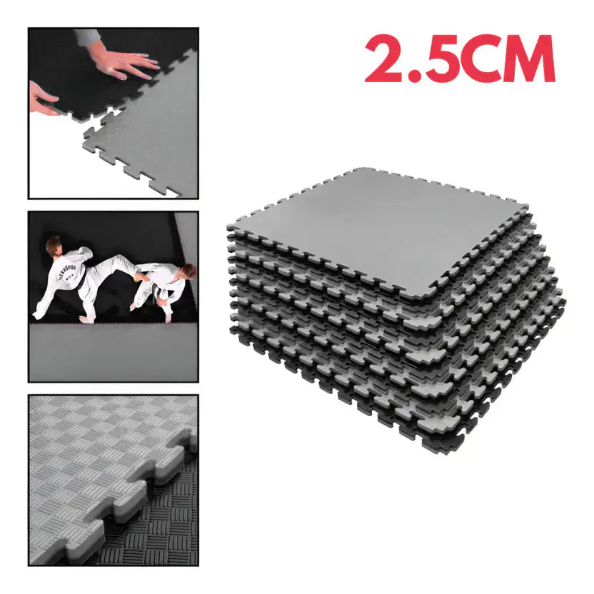 Pack 4 Planchas Tatami 100cm X 100cm X 2.5cm Boomfit