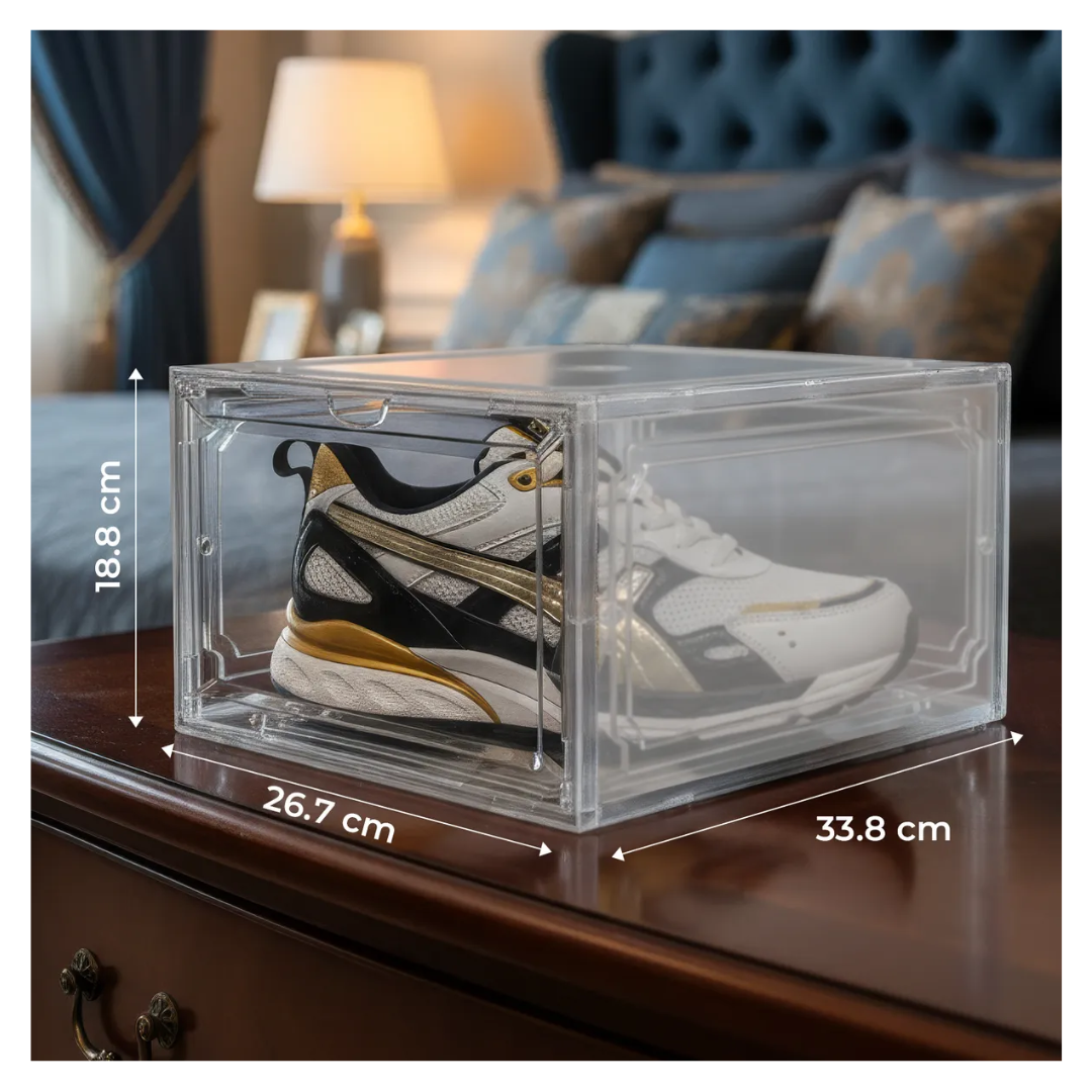 Caja De Zapatos Imantada Mueble 6 Organizadores De Zapatos