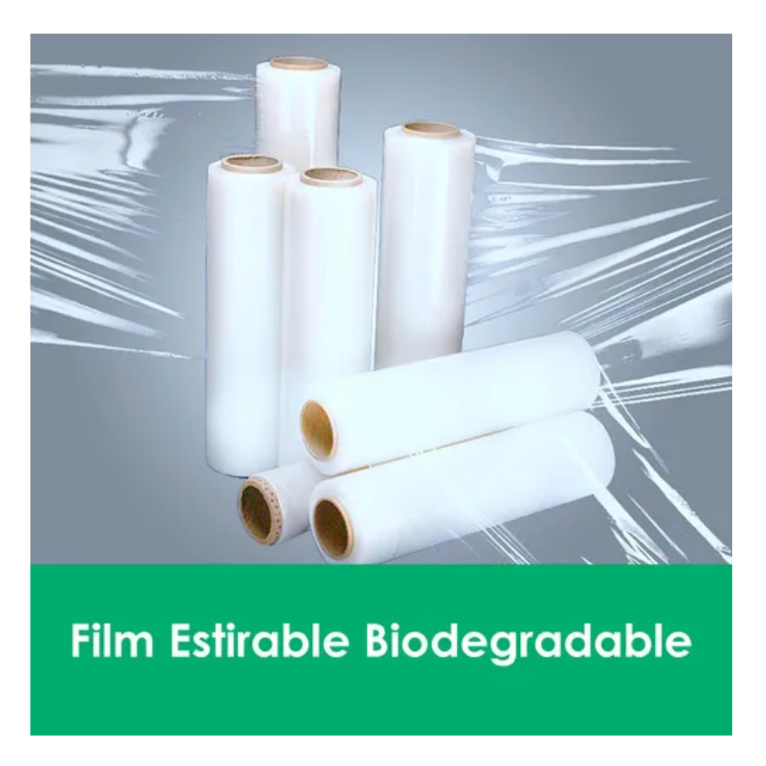 Alusa Film Plastico Stretch Transparente Rollo Para Embalaje 600m 20 Micrones