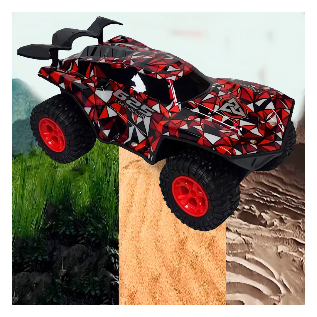 Auto A Control Remoto Monster Super Iluminado 2.4ghz