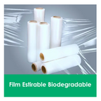Pack 6 Film Stretch Alusa Transaparente Embalaje 3kg 600m