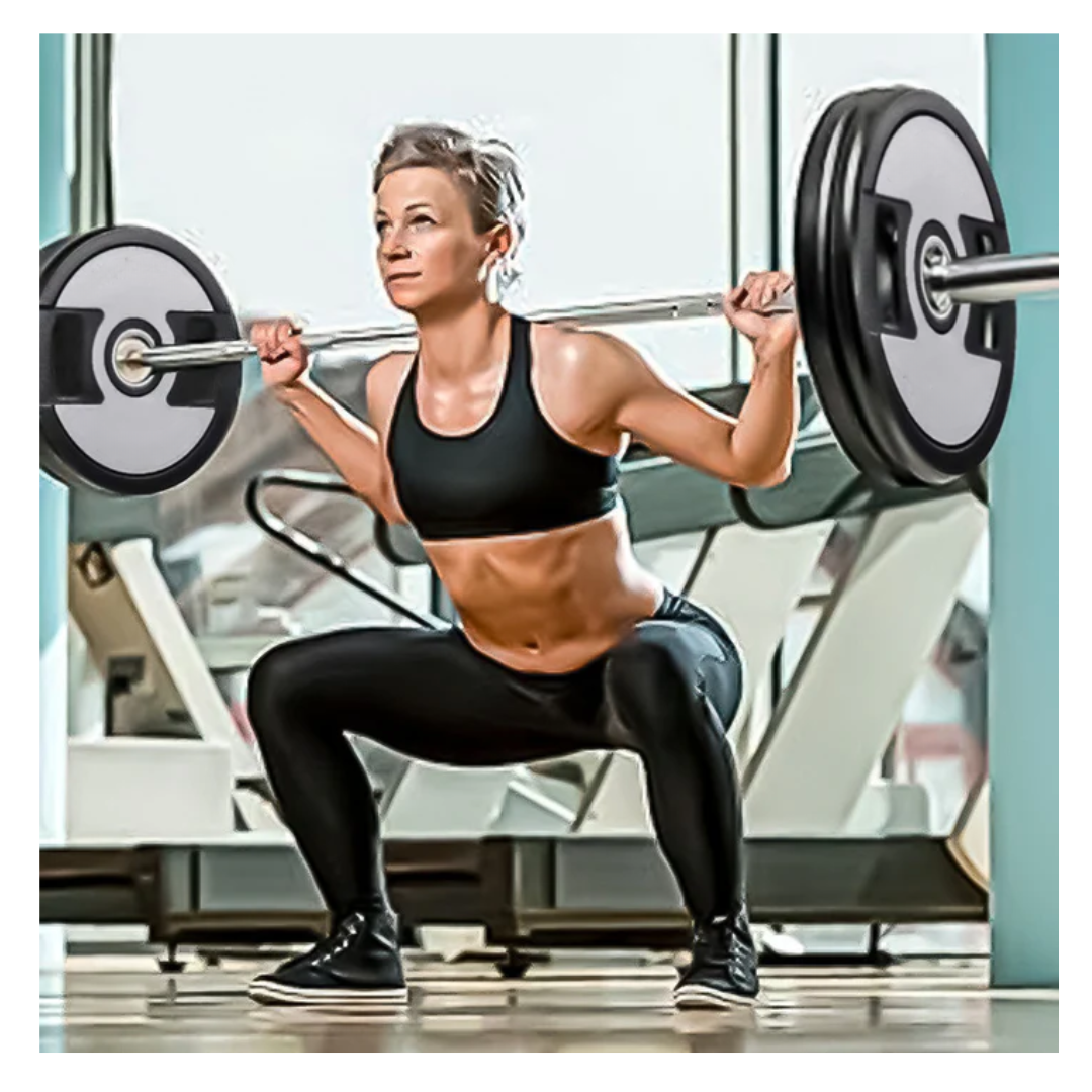 Disco Olímpico 5kg Para Pesas Barras Profesional Engomado