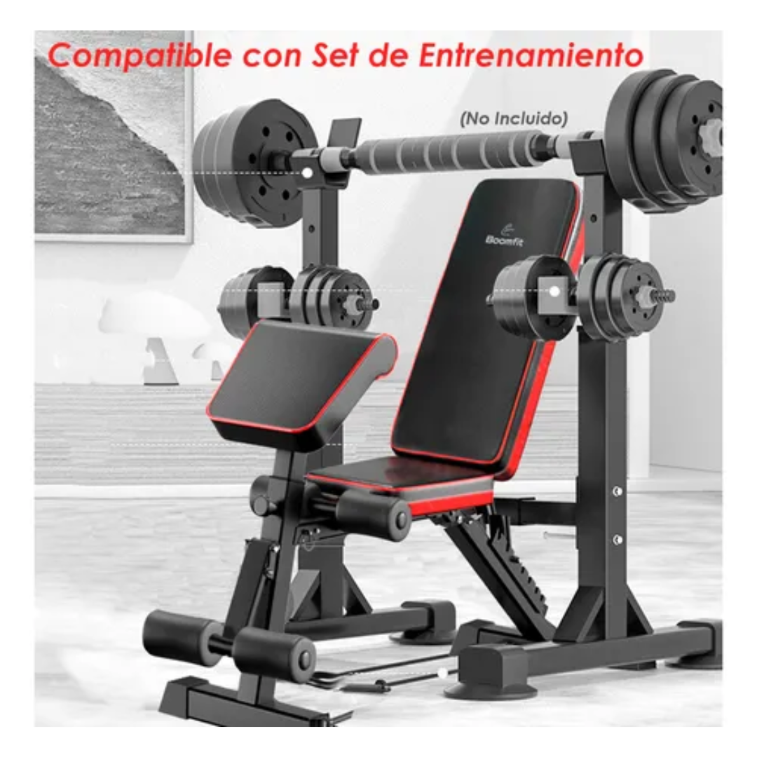 Press Banca 7 Niveles Multifuncional Plegable 16en1