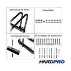 Bicicletero Estacionamiento Soporte Portabicicletas 6 Plazas De Acero
