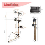 Soporte Atril Taller Bicicleta Plegable Profesional 30kg