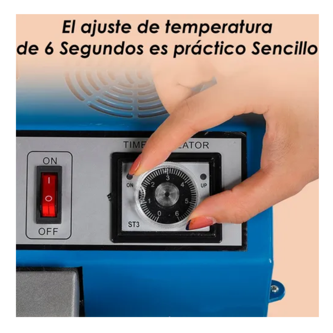 Selladora Cortadora De Bolsa De 60cm Con Pedal 600w
