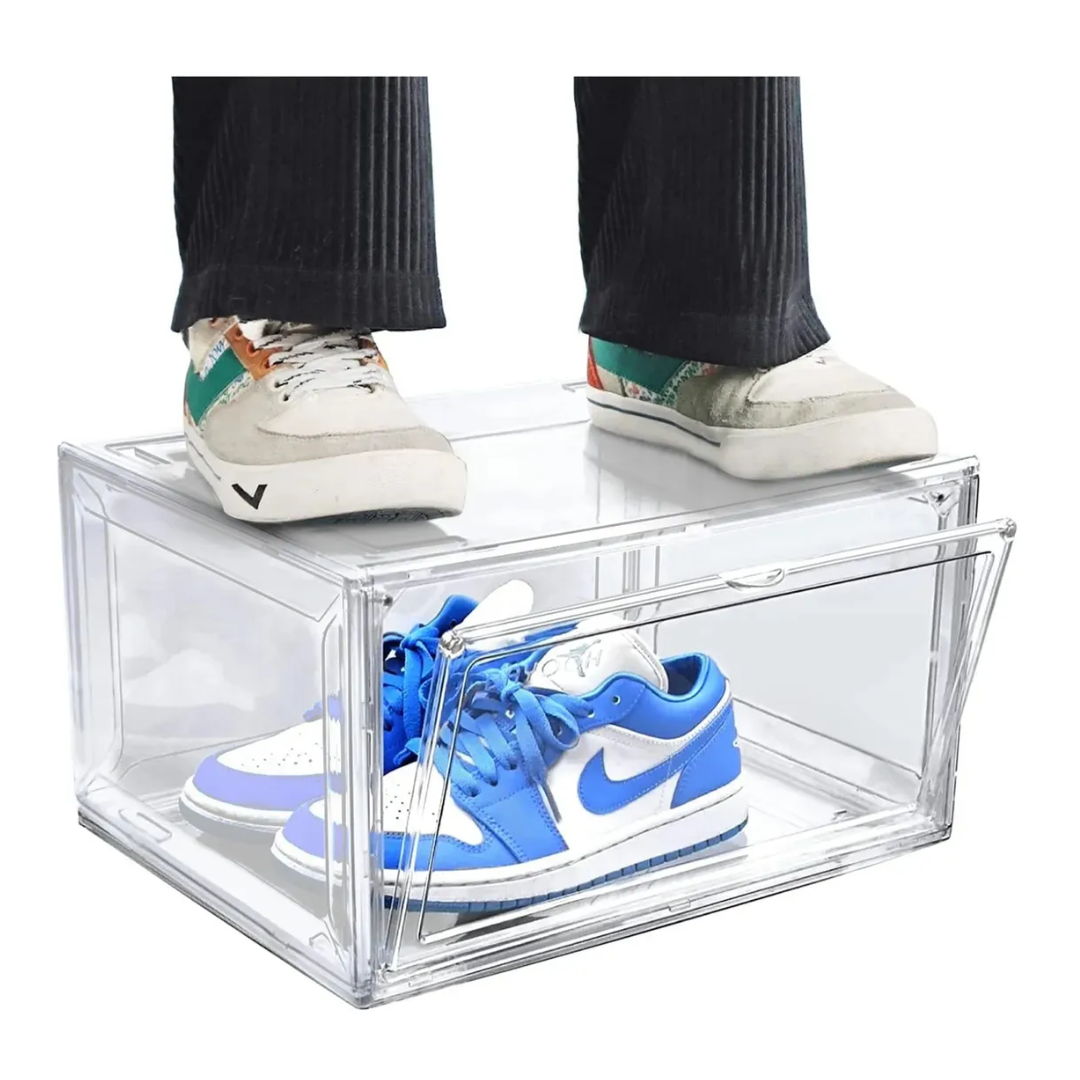 Caja De Zapatos Imantada Mueble 6 Organizadores De Zapatos