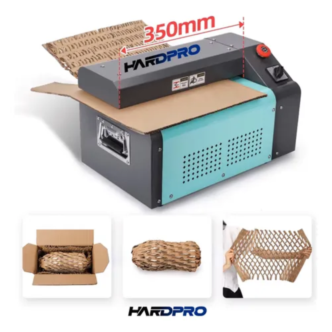 Máquina Trituradora De Cartón Para Relleno Y Embalaje 370w Turquesa