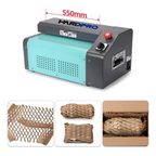 Maquina Trituradora De Cartón Para Relleno Y Embalaje 400w Turquesa