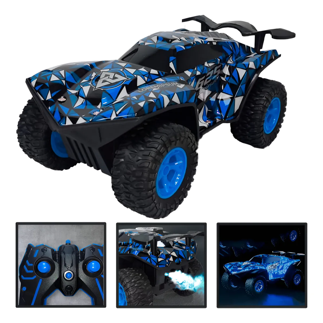 Auto A Control Remoto Monster Super Iluminado 2.4ghz