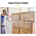 Alusa Film Plastico Stretch Transparente Rollo Para Embalaje 600m 20 Micrones