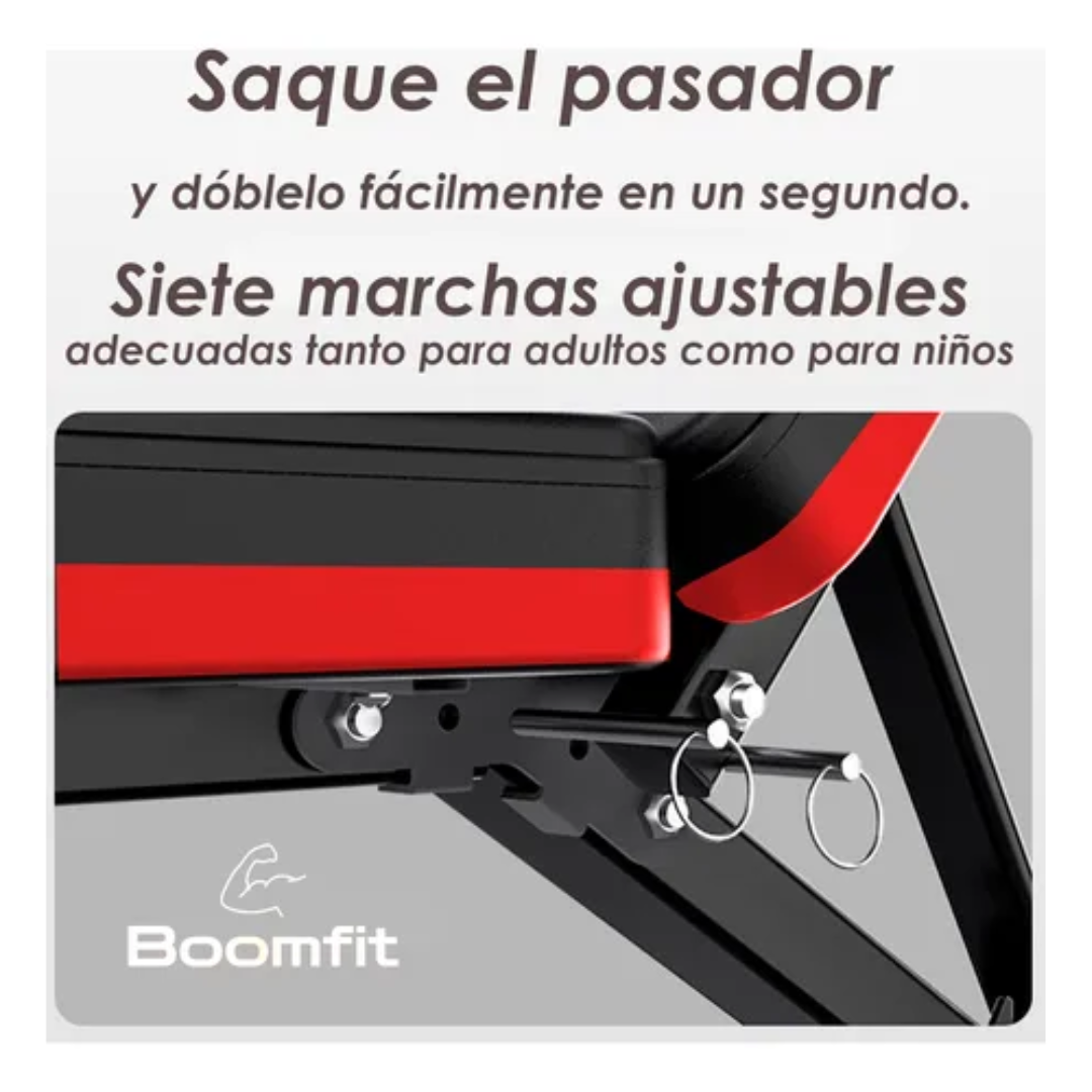 Press Banca 7 Niveles Multifuncional Plegable 16en1