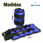 Par De Pesas Tobillera Y Muñeca 3kg C/u (total 6kg El Par)