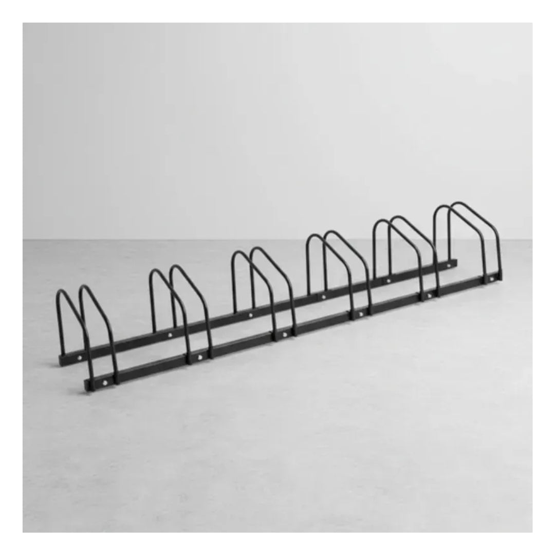 Bicicletero Estacionamiento Soporte Portabicicletas 6 Plazas De Acero