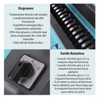 Máquina Trituradora De Cartón Para Relleno Y Embalaje 370w Turquesa