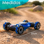 Auto Control Remoto 4x4 Trucos Pro Sensor Muñeca Con 2 Controles