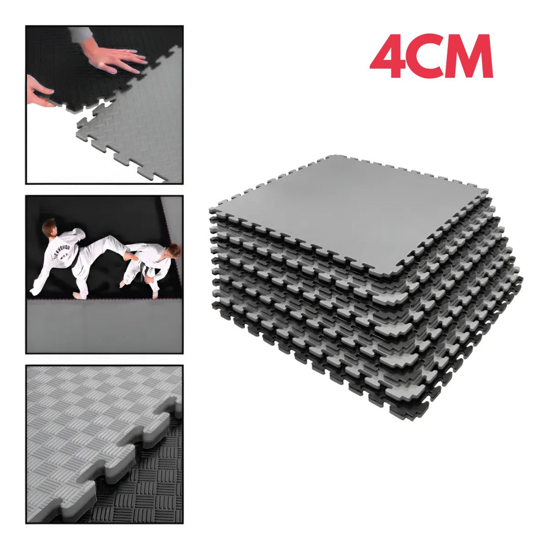 Pack 10 Planchas Tatami 100cm X 100cm X 4cm Boomfit