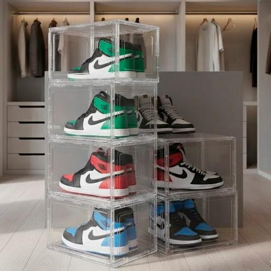 Caja De Zapatos Imantada Mueble 6 Organizadores De Zapatos